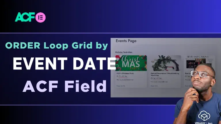 Order Elementor loop by ACF date field
