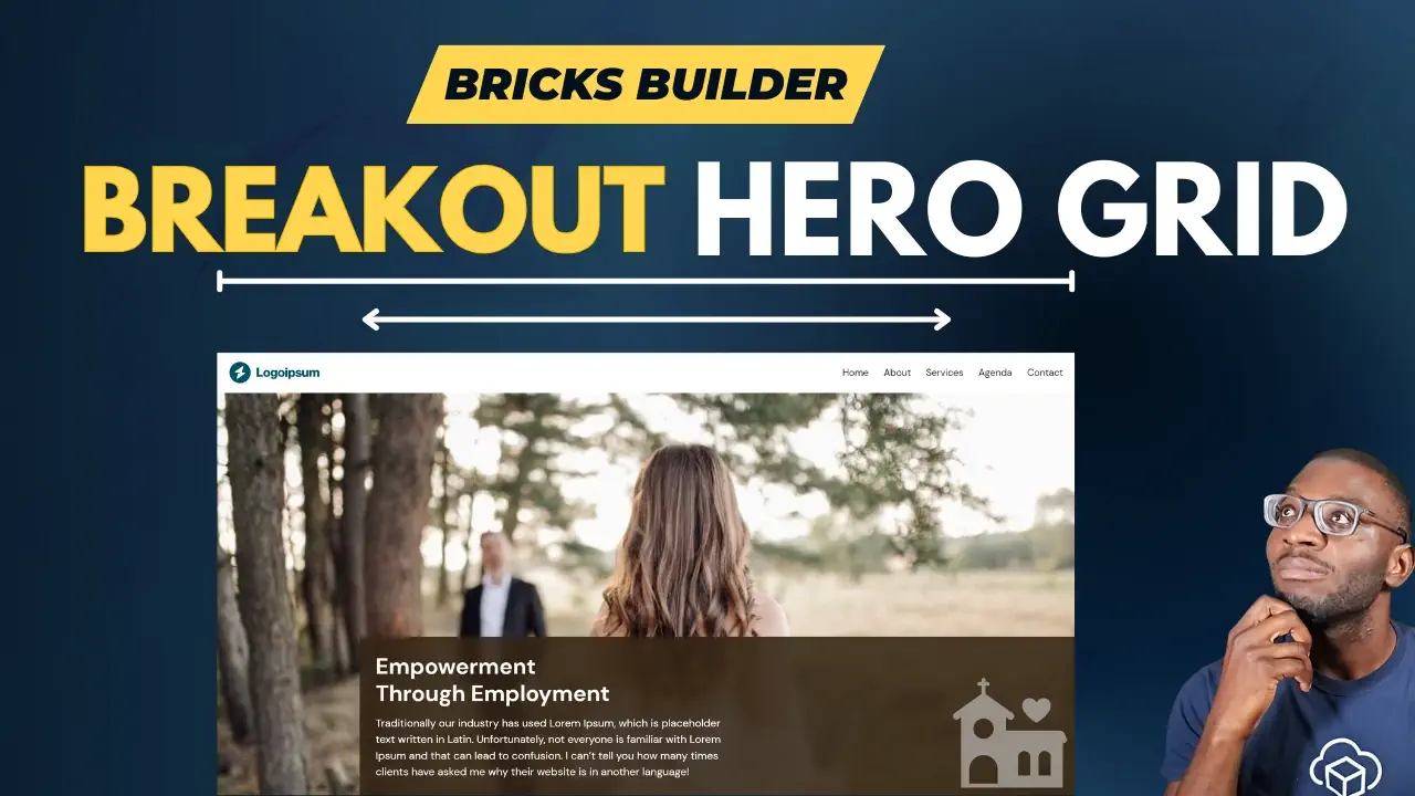 Creating a breakout grid layout in Bricks builder