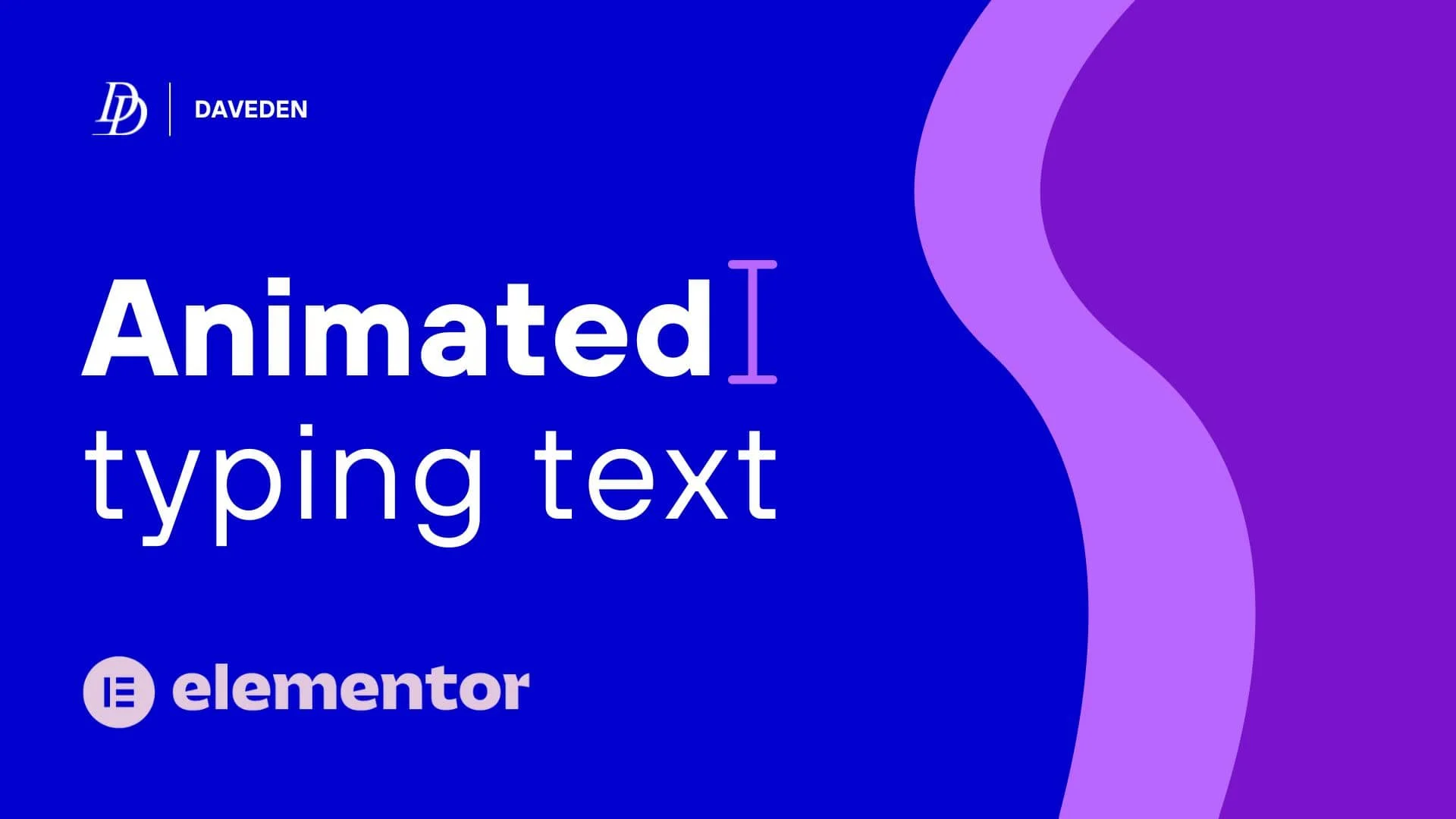 Creating animated typing headlines in Elementor with Typed.js